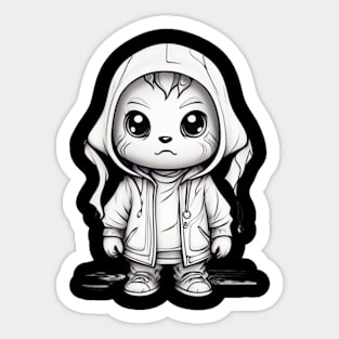 Cute Alien Sticker